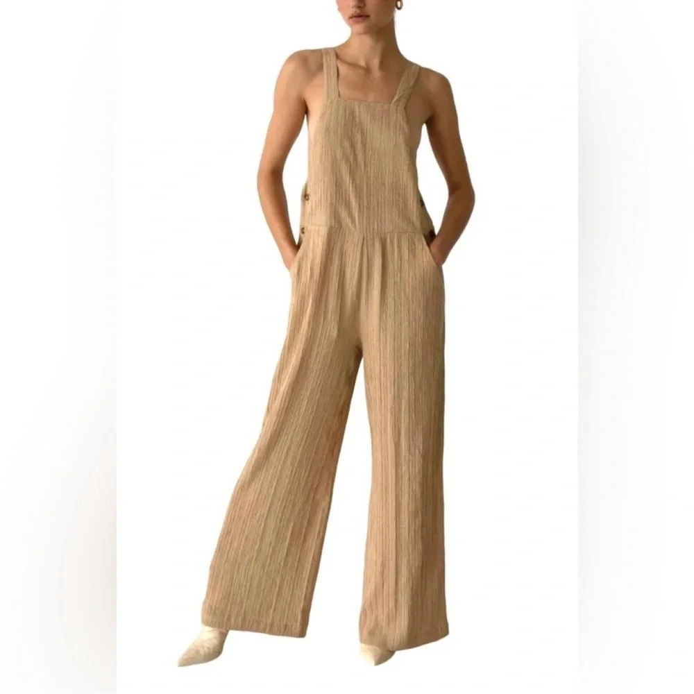 The Range Ripple Gauze Overalls $350 New!